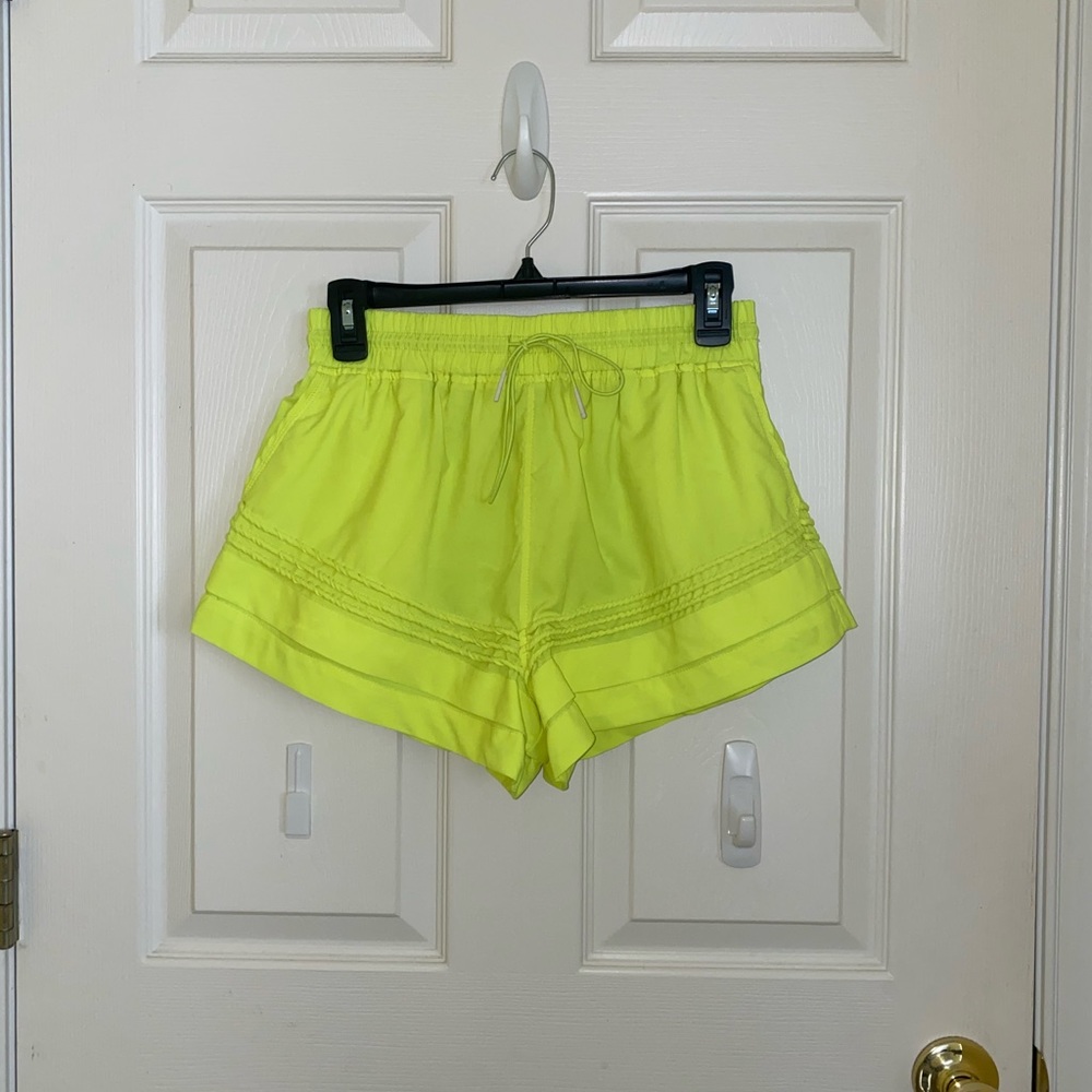 Free People workout shorts with lining